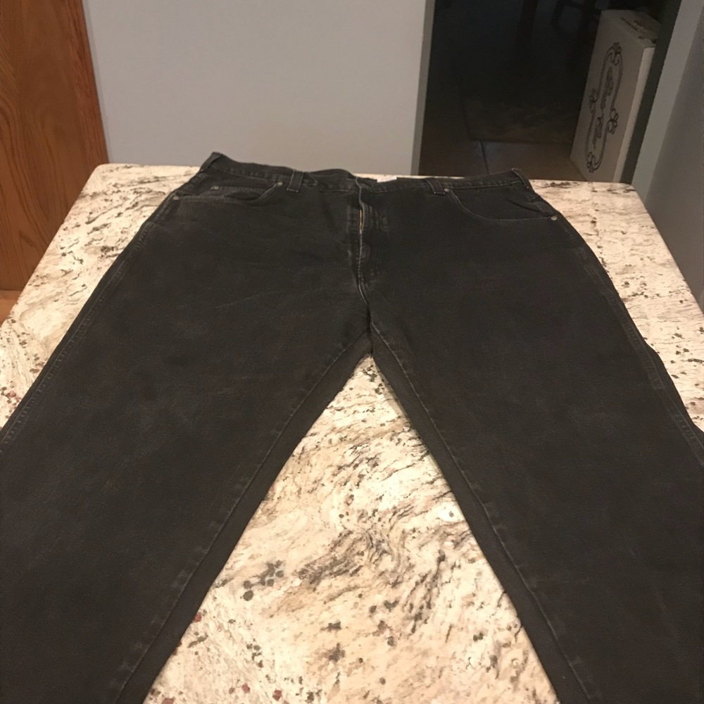 Harbor bay black jeans 48x30 men’s